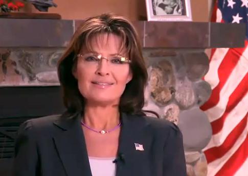 Sarah Palin speaks in a video statement on the Arizona shootings