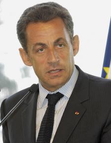 French President Nicolas Sarkozy