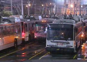 Only a third of Muni buses and light-rail trains were running at the height of the sickout